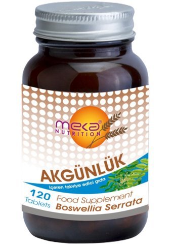 Meka Nutrition Boswellia Serretaakgünlük Aromasız Yetişkin Vitamin 120 Tablet