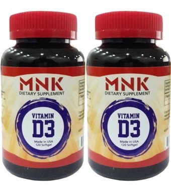 Mnk Vitamin D3 Aromasız Yetişkin Vitamin 2x120 Kapsül