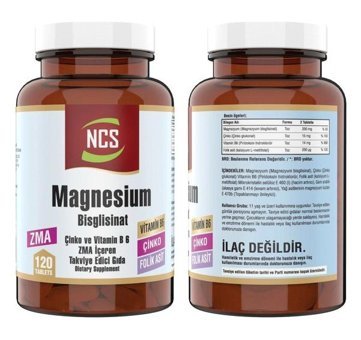 Ncs Zma - Vitamin D3 K2 Aromasız Yetişkin Vitamin 60 Tablet