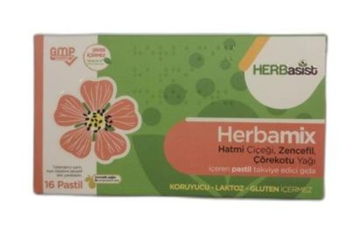 Herbasist Pastil- Herbamix Bitki Ekstralar Yetişkin Vitamin 16 Pastil