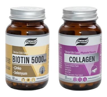 Phytodef Kolajen Vitamin C - Biotin Aromasız Yetişkin Vitamin 30 Tablet
