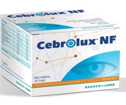 Bausch & Lomb Cebrolux Aromasız Yetişkin Vitamin 2x30 Şase