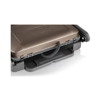 Arzum AR2047 6 Dilim Döküm Çıkartılabilir Plaka Tek Yönlü 1800 W Izgaralı Rose Gold Tost Makinesi