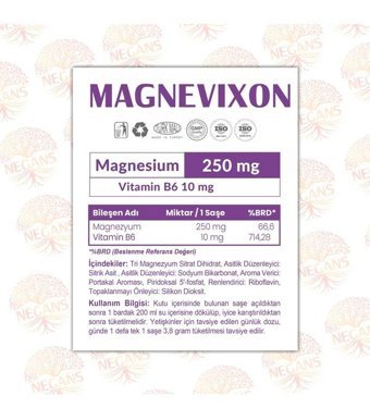 Negans Magnevixon Aromasız Yetişkin Vitamin 30 Şase