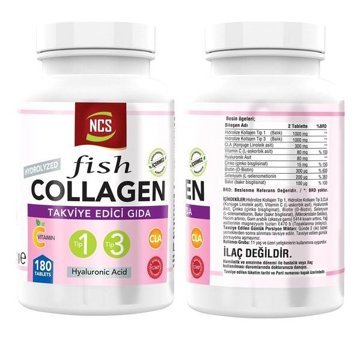 Ncs Kollajen Tip 1 Tip 3 - Nevfix Vitamin D Aromasız Yetişkin Vitamin 180 Tablet