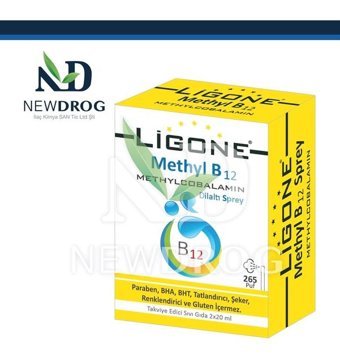 Ligone Methyl B12 Aromasız Yetişkin Vitamin 20 ml