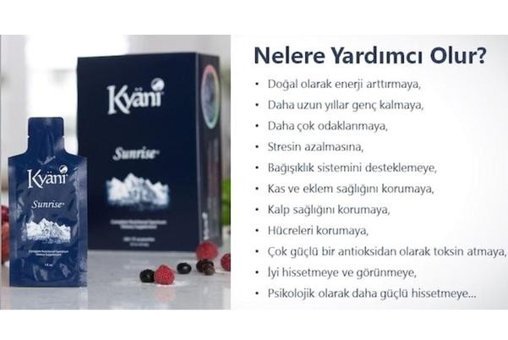 Kyani Sunrise Karışık Meyve Yetişkin Vitamin 30x30 ml