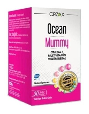 Ocean Mummy Aromasız Yetişkin Vitamin 30 Softgel