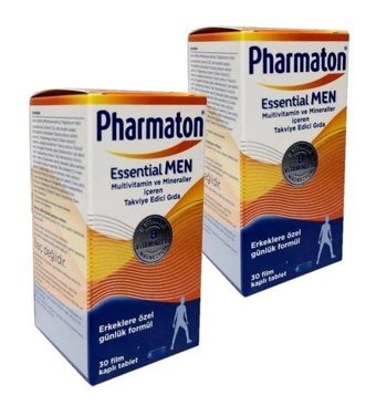 Pharmaton Essential Men Aromasız Yetişkin Vitamin 2x30 Tablet