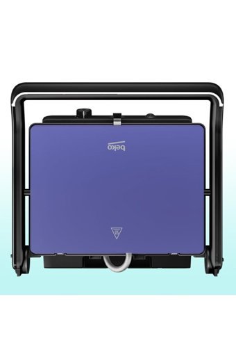 Beko TM 5046 CW 6 Dilim Alüminyum Çıkartılabilir Plaka Çift Taraflı 2400 W Izgaralı Lacivert Tost Makinesi