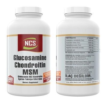 Ncs Glucosamine Kollajen 180 Tablet & Ncs Vitamin D3 K2 Zerdeçal Yetişkin Vitamin 300 Tablet