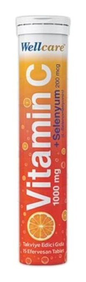 Wellcare Vitamin C Selenyum Portakallı Yetişkin Vitamin 15 ml