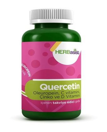 Herbasist Quercetin Aromasız Yetişkin Vitamin 60 Kapsül