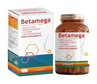 Betamega Food Supplement Aromasız Yetişkin Vitamin 30 Tablet