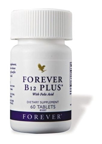 Forever B12 Plus Aromasız Yetişkin Vitamin 60 Tablet