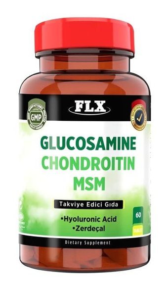 Glucosamine Glucosamine Chondroitin Msm Aromasız Yetişkin Vitamin 60 Tablet