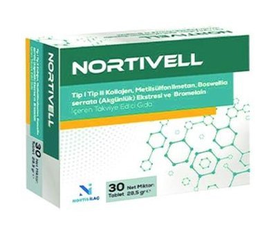Nortis İlaç Nortivell Aromasız Yetişkin Vitamin 30 Tablet
