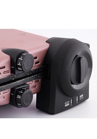 Korkmaz A310 Formula 4 Dilim Alüminyum Çıkartılabilir Plaka Tek Yönlü 1800 W Izgaralı Rose Gold Tost Makinesi