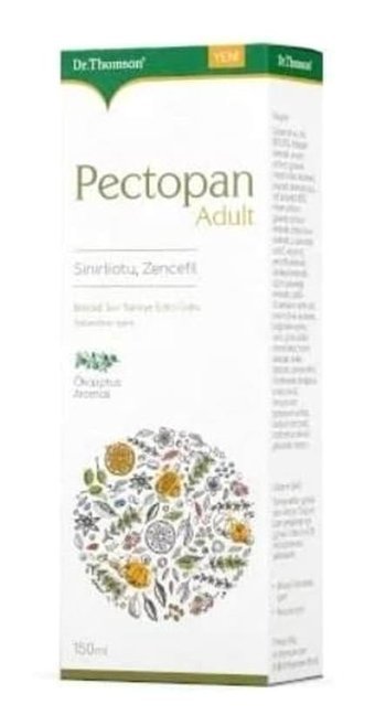 Dr. Thomson Pectopan Adult Bitki Ekstralar Yetişkin Vitamin 150 ml