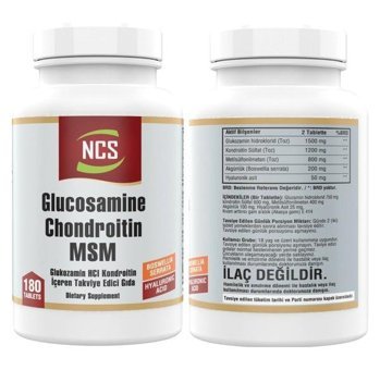 Ncs Glucosamine Kollajen - Vitamin D3 K2 Aromasız Yetişkin Vitamin 180 Tablet