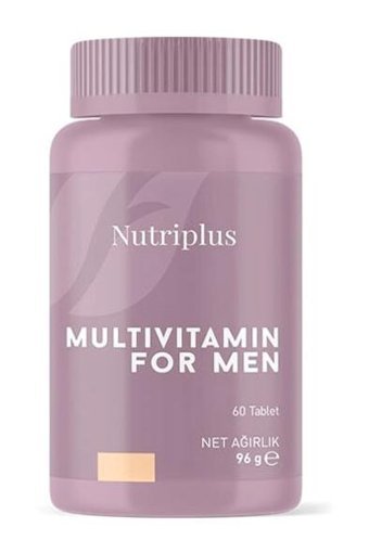 Nutriplus Multivitamin Erkek Aromasız Yetişkin Vitamin 60 Tablet