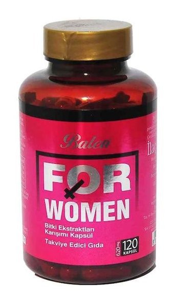 Balen For Woman Bitki Ekstralar Yetişkin Vitamin 120 Kapsül