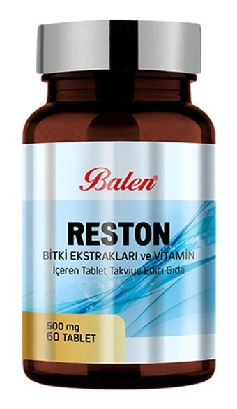 Balen Reston Bitki Ekstraları - Vitamin Bitki Ekstralar Yetişkin Vitamin 3x60 Tablet