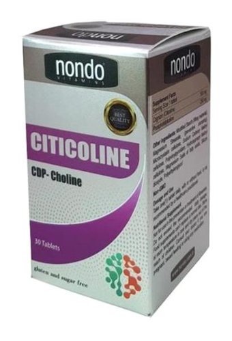 Nondo Vitamins Citicoline Aromasız Yetişkin Vitamin 30 Tablet