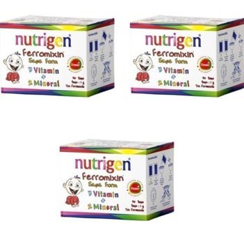 Nutrigen Ferromixin Aromalı Yetişkin Vitamin 3x30 Adet