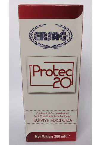 Ersağ Protec Aromasız Yetişkin Vitamin 2x200 ml