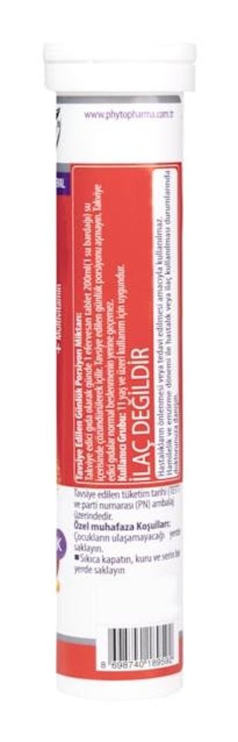 Phytodef Mulvitex Aromasız Yetişkin Vitamin 20 Tablet - 20 Tablet