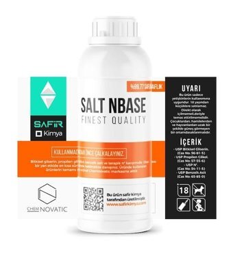 Safir Kimya Chemnovatic Salt Nbase Aromasız Yetişkin Vitamin 9 gr