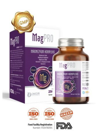 Magpro Magnezyum Kompleks Aromasız Yetişkin Vitamin 60 Kapsül