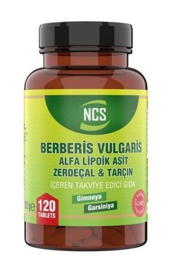 Ncs Vitamin C Çinko Berberis Zerdeçal Tarçın & Kuşburnu Yetişkin Vitamin 120 Tablet - 120 Tablet