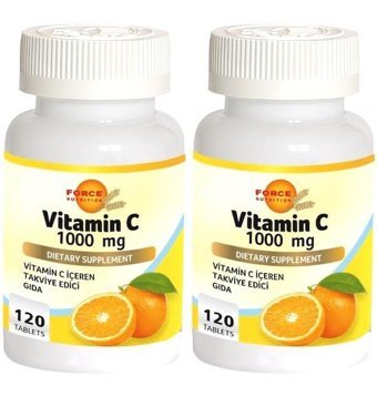 Force Nutrition Vitamin C Portakallı Yetişkin Vitamin 120 Tablet