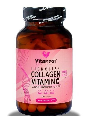 Vitasent Type 1-2-3 Vitamin C Aromasız Yetişkin Vitamin 120 Tablet