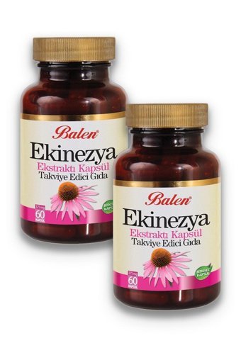 Balen Ekinezya Ekstraktı Vitamin C Ekinezya Yetişkin Vitamin 2x60 Kapsül