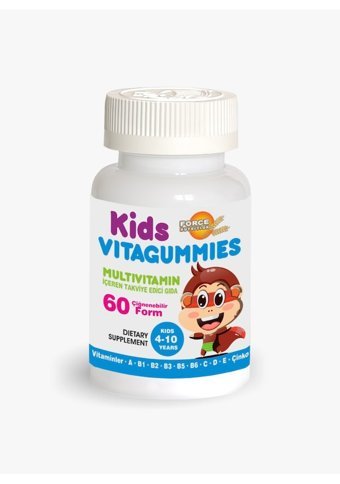 Force Nutrition Kids Vitagummies Aromasız Çocuk Vitamin 60 Kapsül