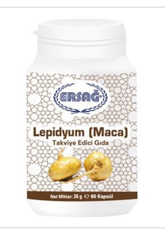 Ersağ Lepidyum Maca Lepidyum Maca Yetişkin Vitamin 60 Kapsül