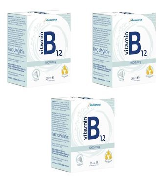 Avicenna Vitamin B12 Aromasız Yetişkin Vitamin 20 ml