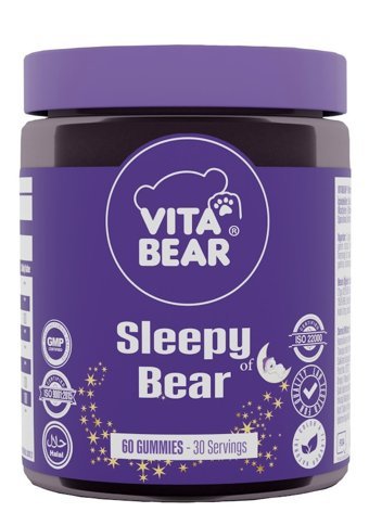 Vita Bear Sleepy Bear Meyveli Yetişkin Vitamin 60 grummies