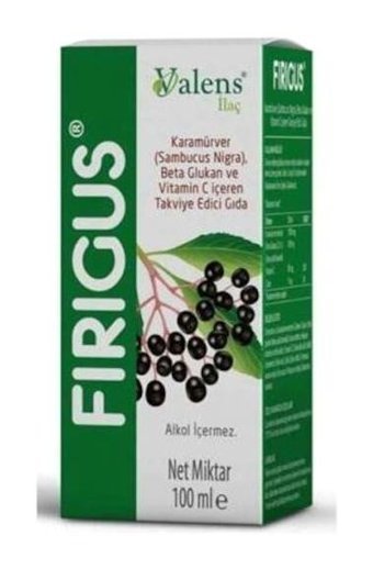 Firigus Aromasız Karamürverli Yetişkin Vitamin 100 ml