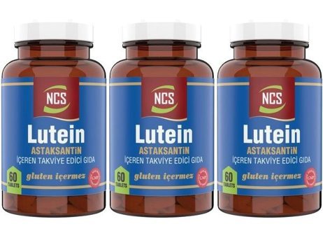 Lutein Lutein Aromasız Yetişkin Vitamin 3x60 Tablet