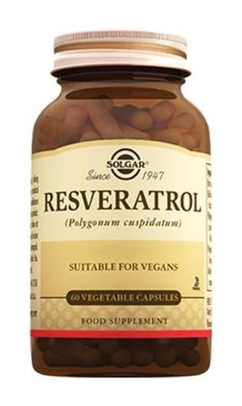 Solgar Resveratrol Aromasız Yetişkin Vitamin 60 Kapsül
