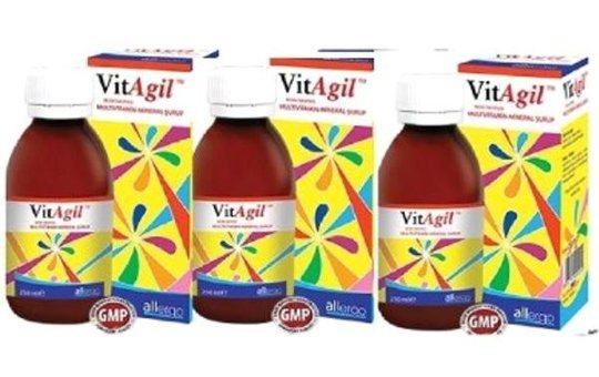 Vitagil Multivitamin Multimineral Aromasız Yetişkin Vitamin 3x250 ml