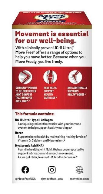 Schiff Move Free Ultra Aromasız Yetişkin Vitamin 75 Tablet