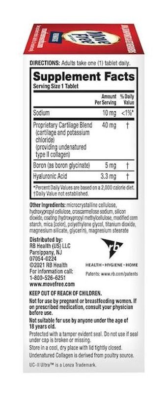 Schiff Move Free Ultra Aromasız Yetişkin Vitamin 75 Tablet