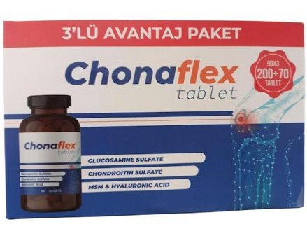 Chonaflex Glucosamine Aromasız Yetişkin Vitamin 90 Tablet