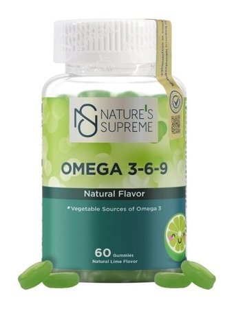 Nature'S Supreme Vegan Omega Aromasız Yetişkin Vitamin 60 Kapsül