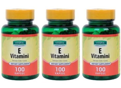 Trunature Vitamin E Aromasız Yetişkin Vitamin 100 Tablet